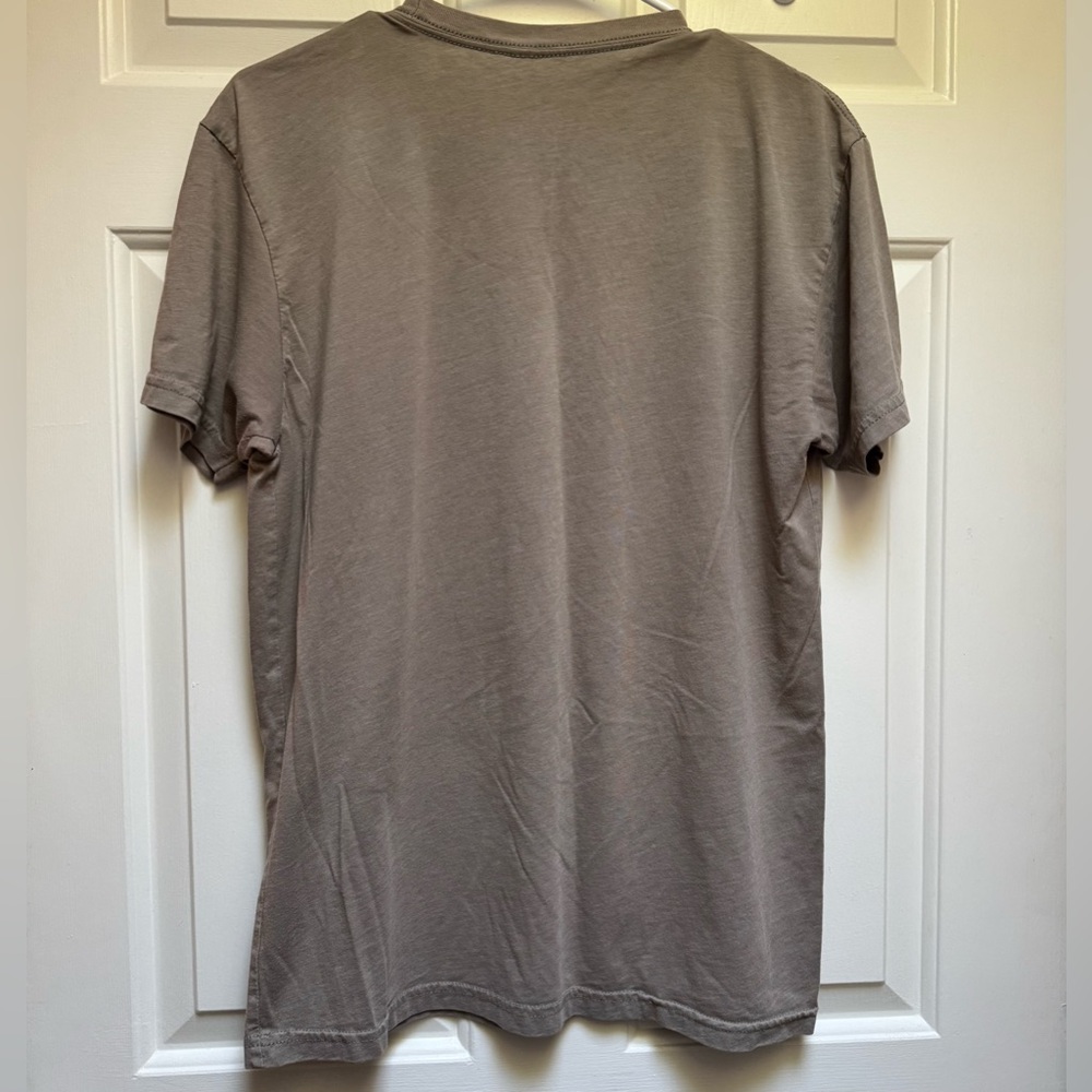 Wild Tribute Zion Canyon National Park Mountain Sun Gray Tan T-shirt Mens Medium - Picture 8 of 10